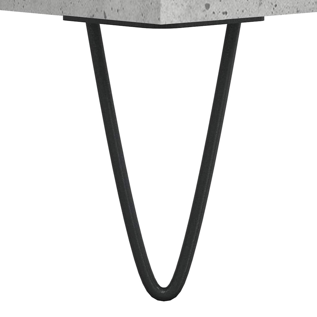 skænk 101,5x35x70 cm konstrueret træ betongrå
