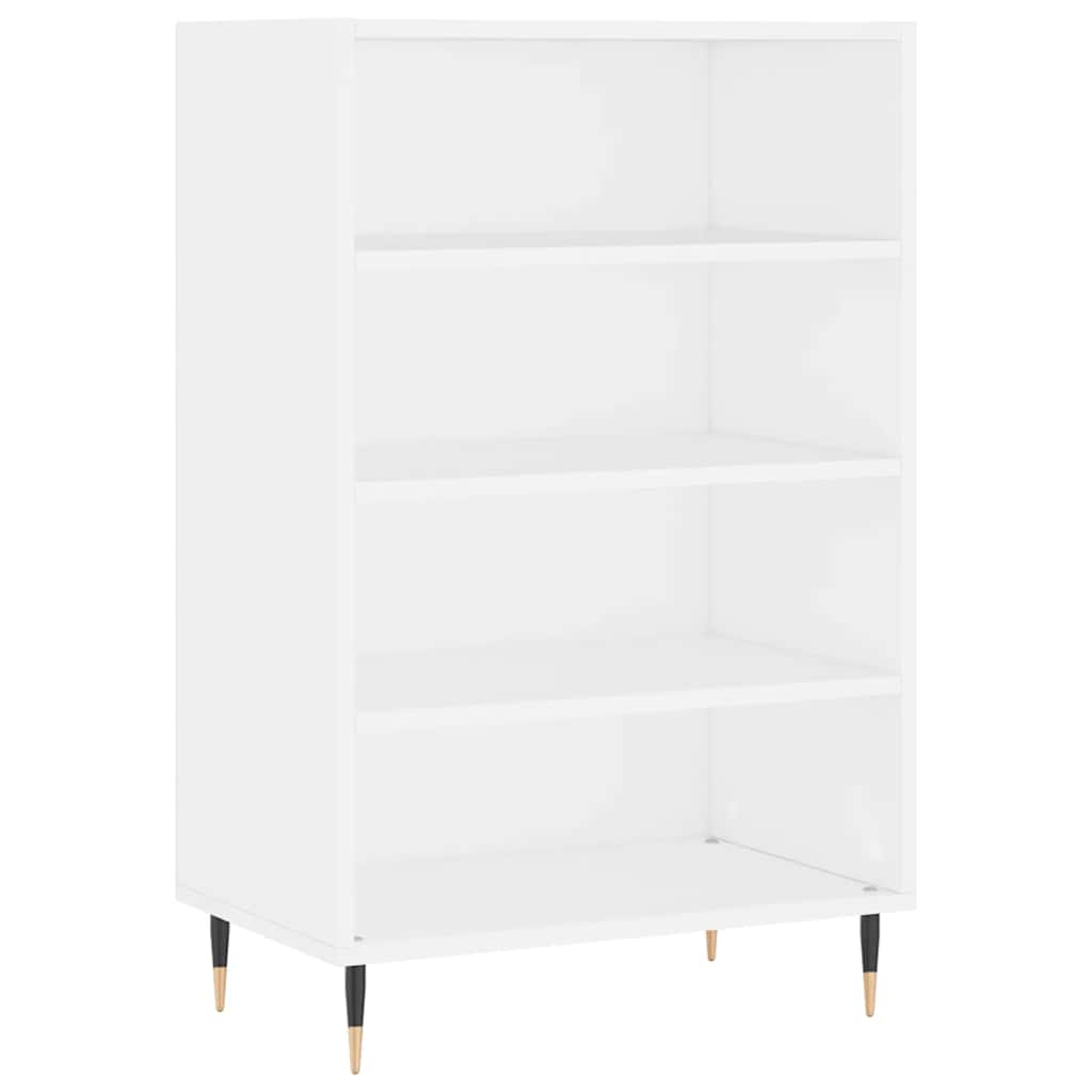 skab 57x35x90 cm konstrueret træ hvid