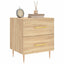 sengebord 40x35x47,5 cm konstrueret træ sonoma-eg
