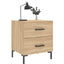 sengebord 40x35x47,5 cm konstrueret træ sonoma-eg