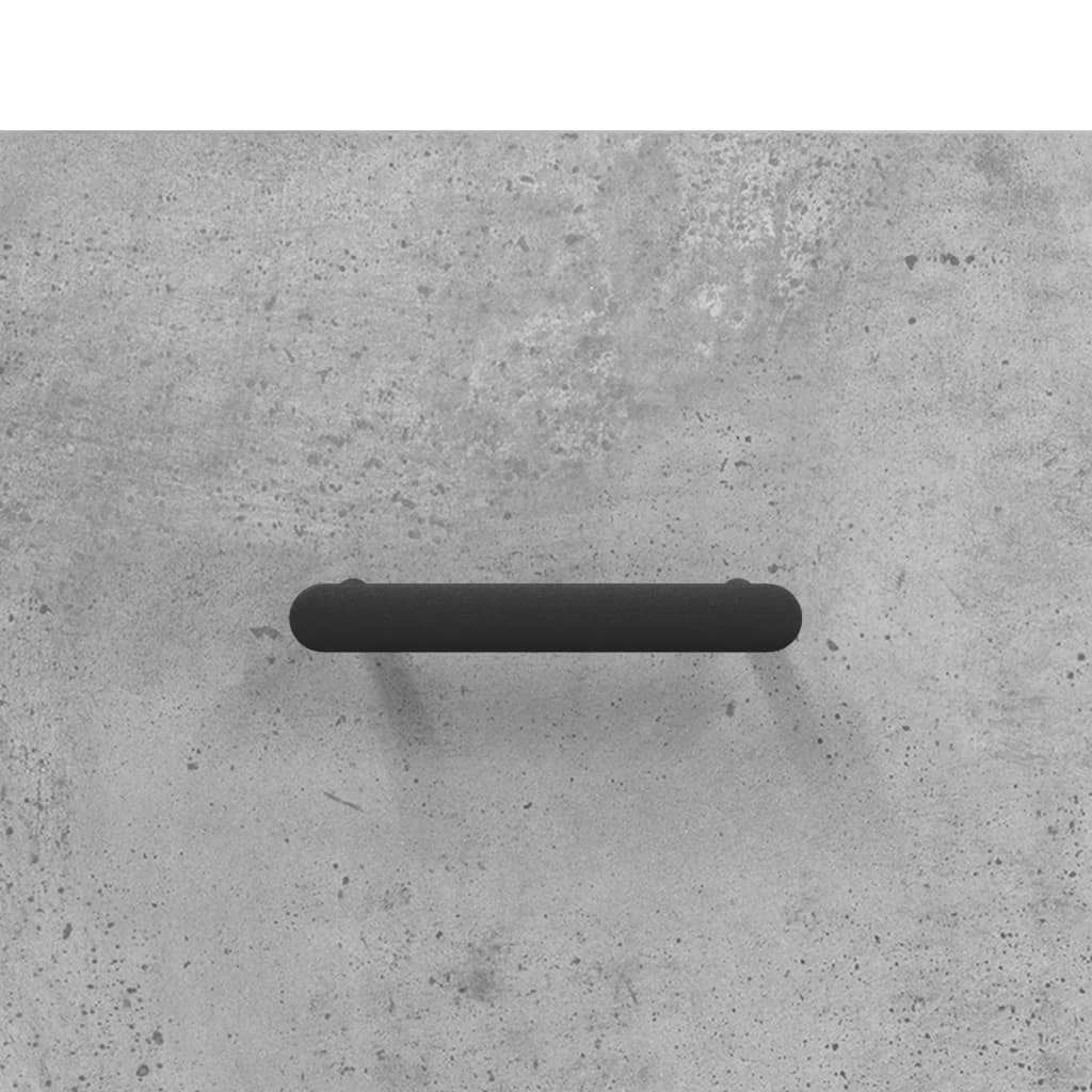 sengebord 40x35x47,5 cm konstrueret træ betongrå