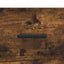 sengeborde 2 stk. 40x35x47,5 cm konstrueret træ røget egetræ
