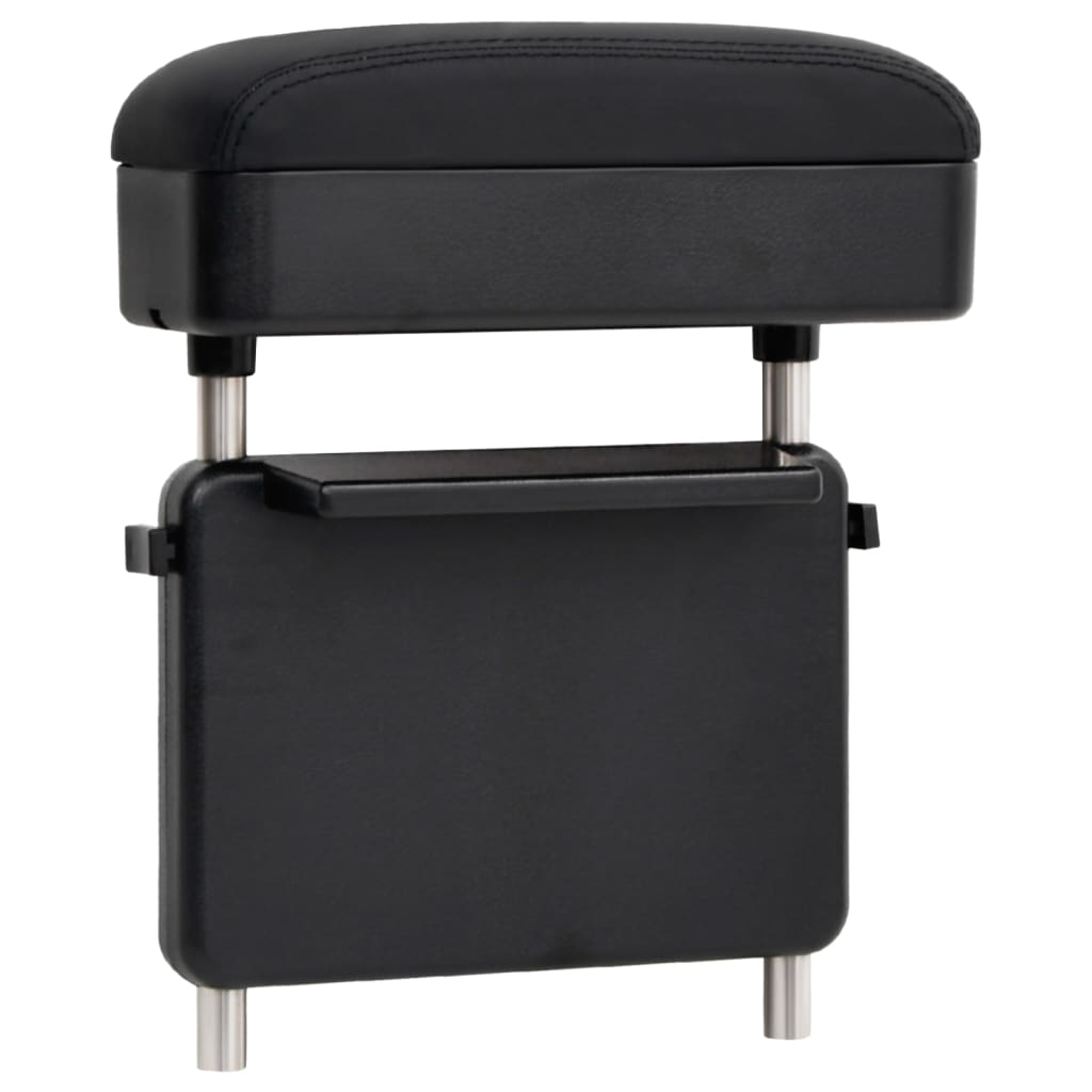 armlæn til bilen universal sort 23x8x(30-38) cm ABS