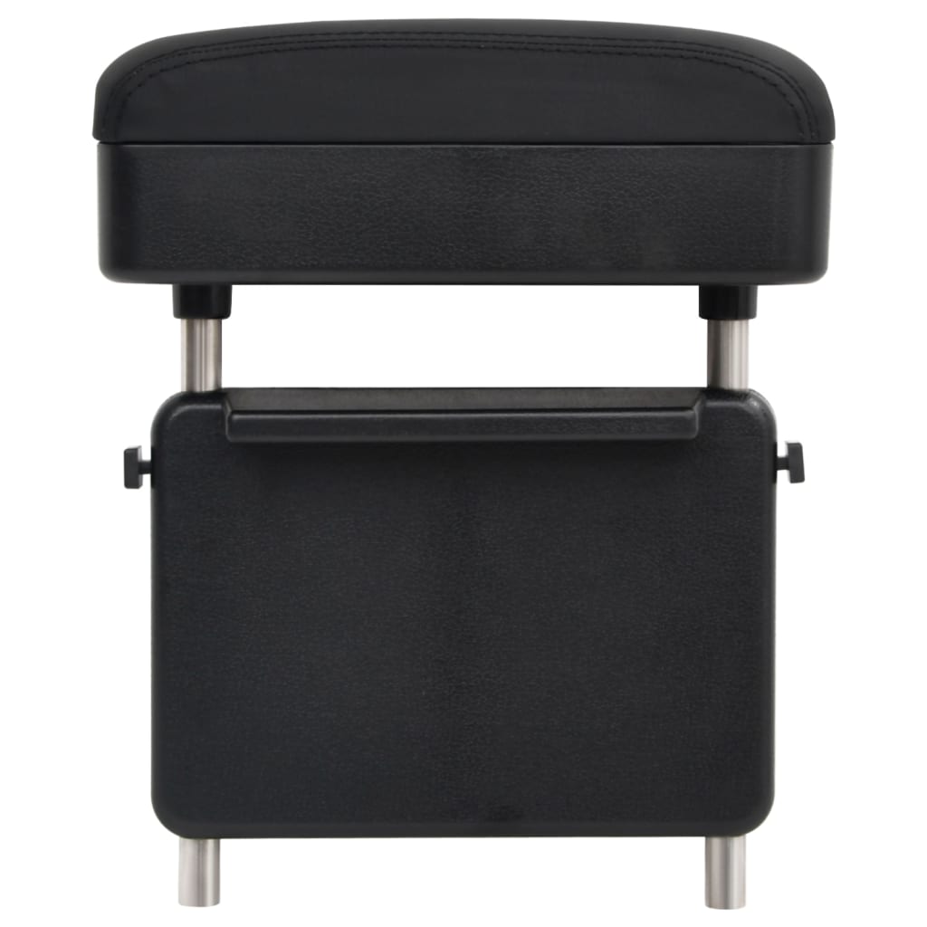 armlæn til bilen universal sort 23x8x(30-38) cm ABS