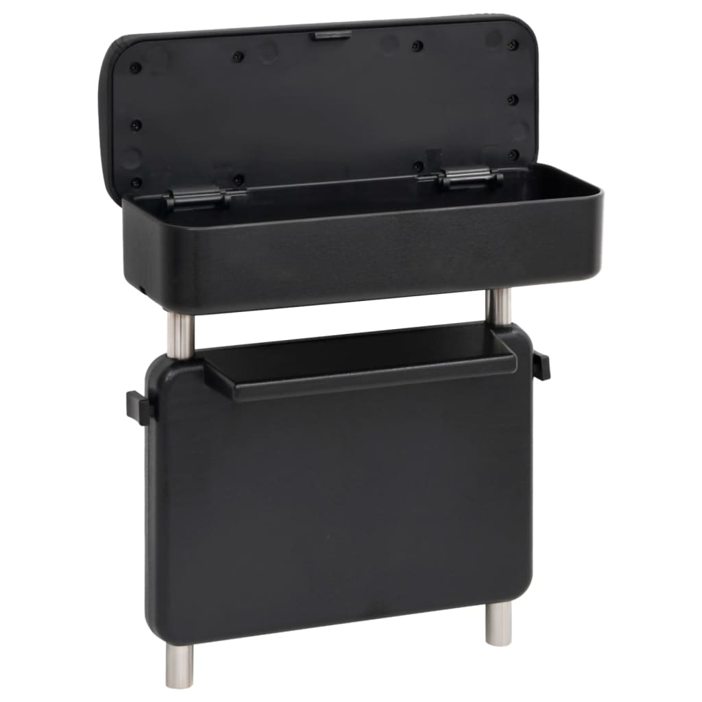 armlæn til bilen universal sort 23x8x(30-38) cm ABS