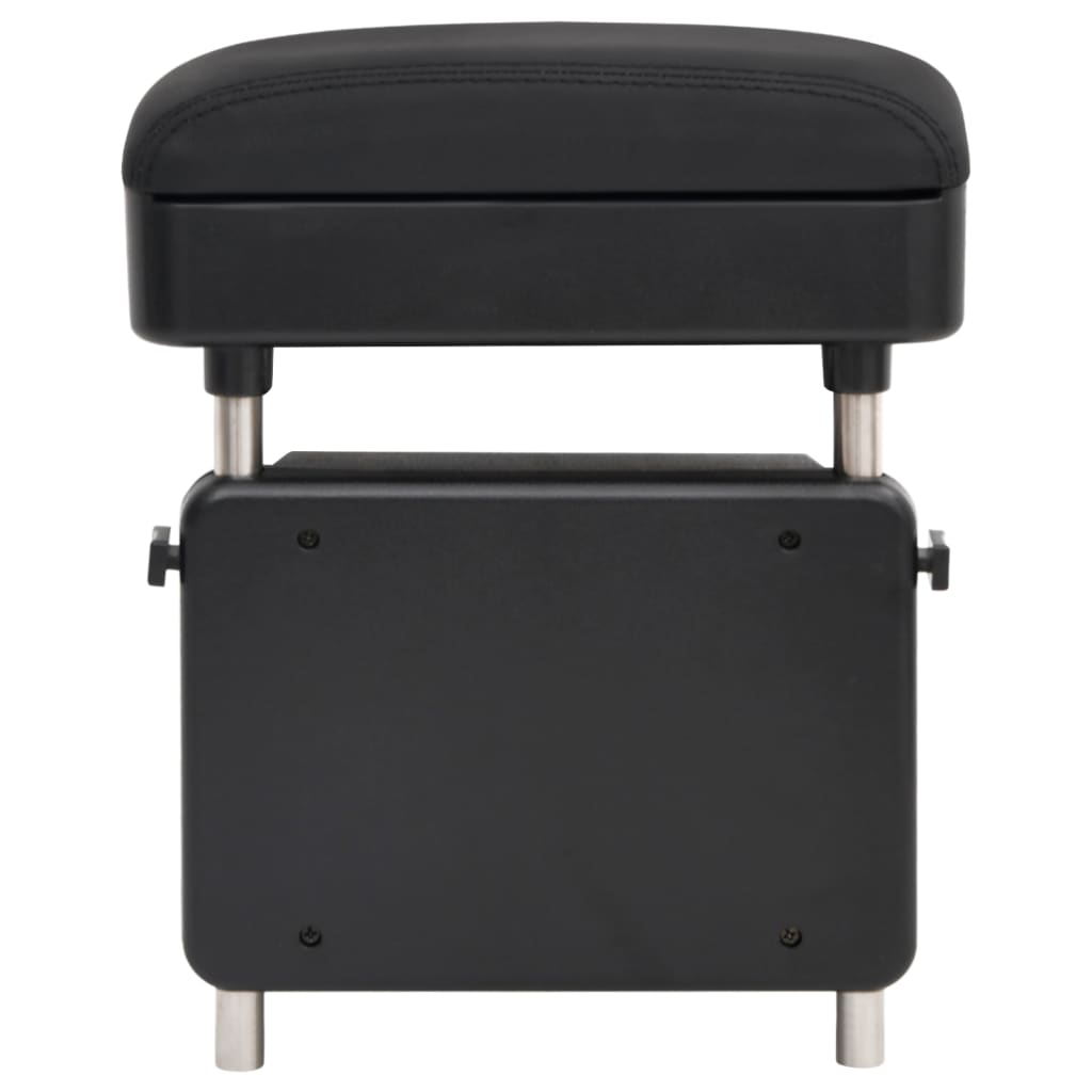 armlæn til bilen universal sort 23x8x(30-38) cm ABS