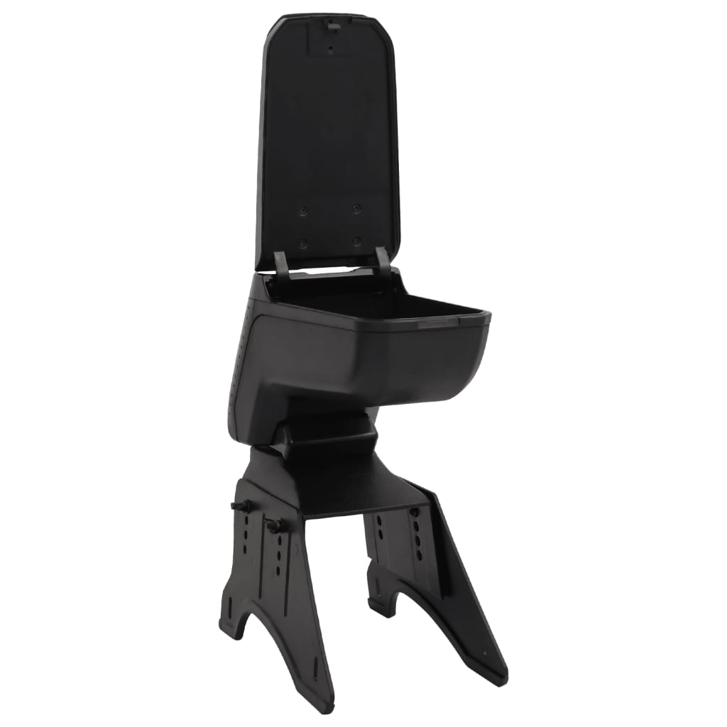 armlæn til bilen universal sort 13x33x(33-53) cm ABS