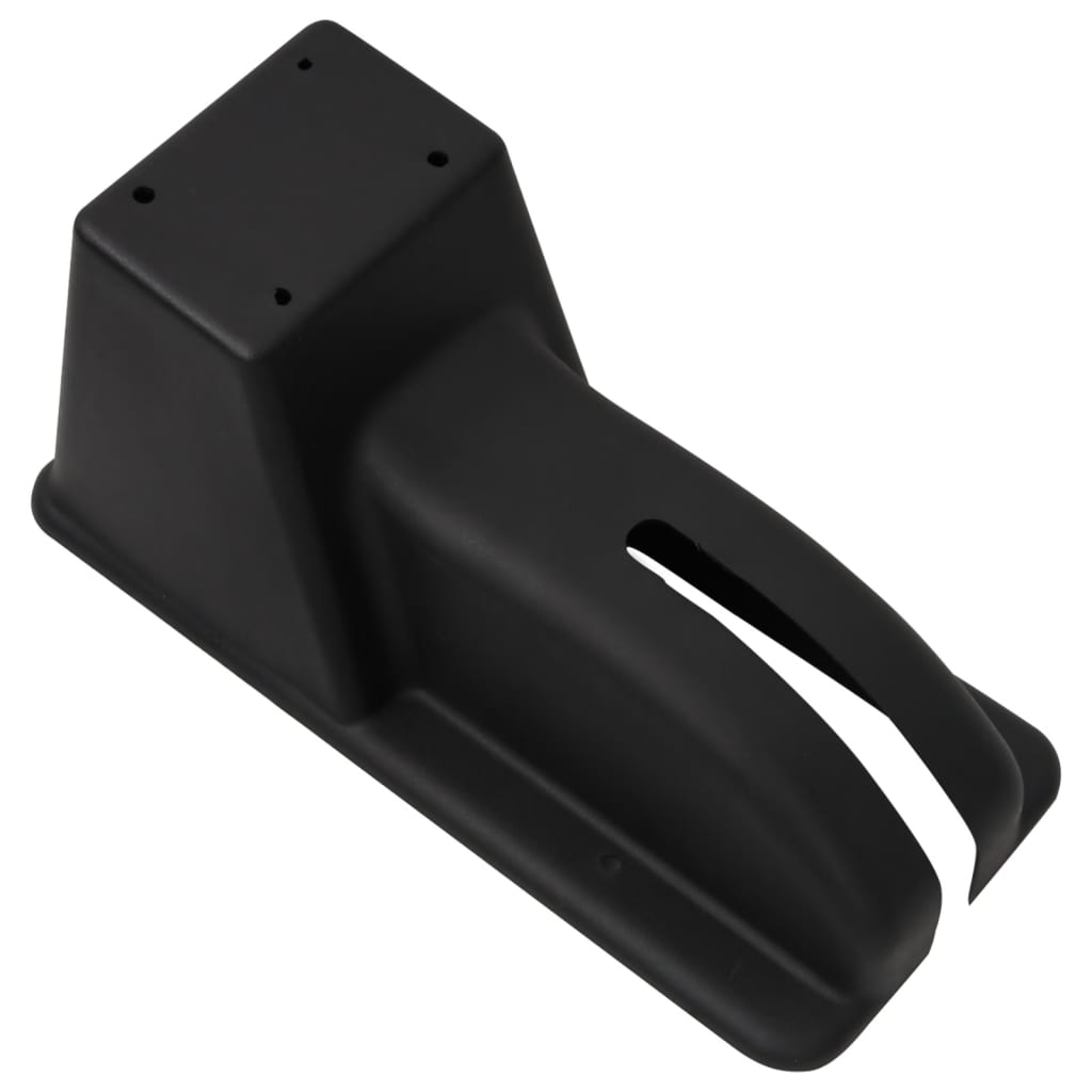 bilarmlæn Sort 12x29x(32-46) cm ABS