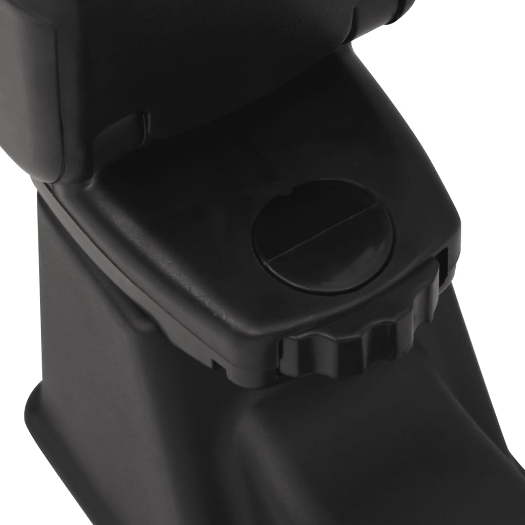 bilarmlæn Sort 12x29x(32-46) cm ABS