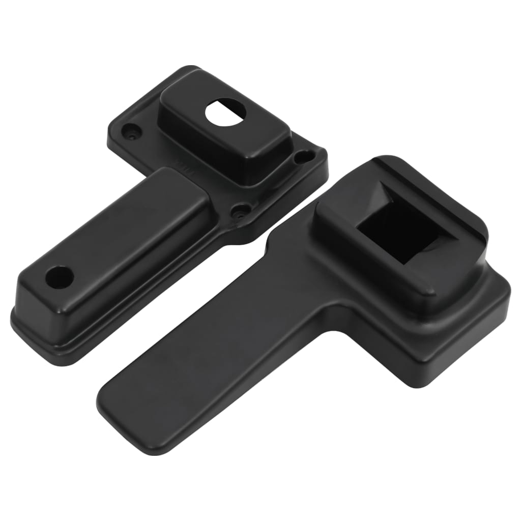 armlæn til bil til VW GOLF MK4 (1999-2004) sort 14,5x32x(27-46) cm ABS
