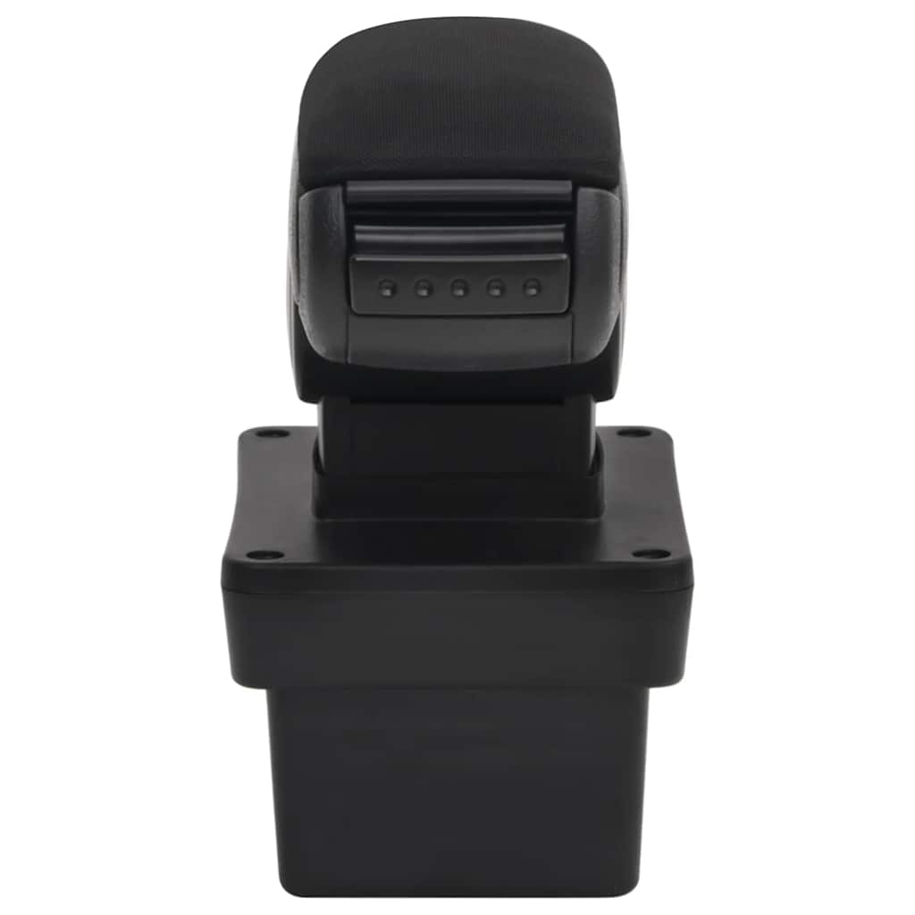 armlæn til SKODA OCTAVIA (efter 2014) sort 17x40x(31-49) cm ABS