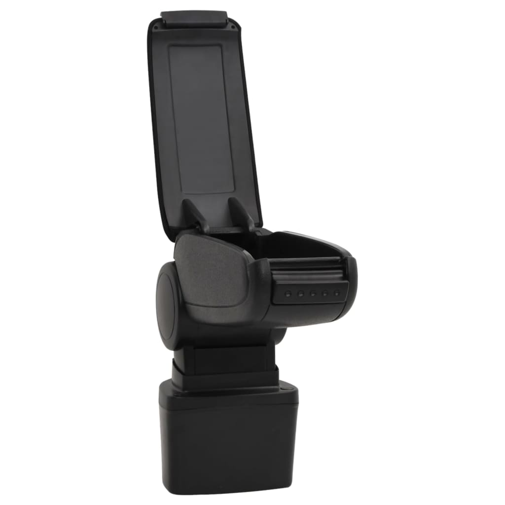bilarmlæn til NISSAN JUKE (efter 2010) sort 14,5x31,5x(30-48) cm ABS