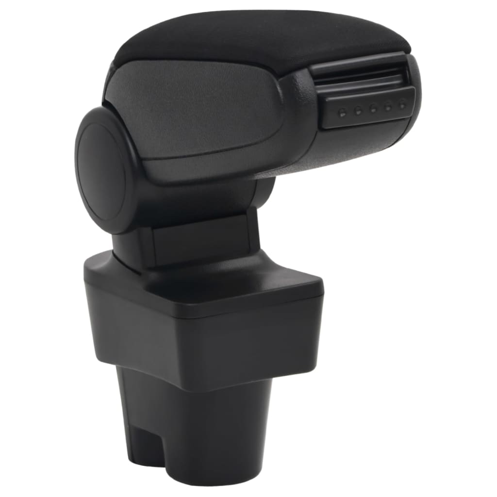 armlæn til PEUGEOT 207/207 SW/207 CC (2006) sort 12x36x(33,5-48) cm ABS