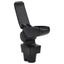 armlæn til PEUGEOT 207/207 SW/207 CC (2006) sort 12x36x(33,5-48) cm ABS