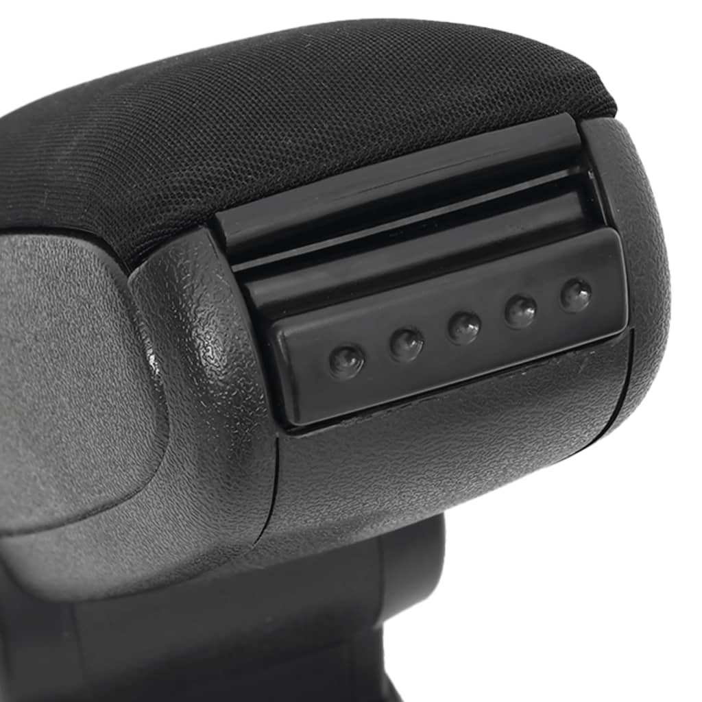 armlæn til VW POLO 6R/6C (2009-2017) sort 12x34x(35-47) cm ABS