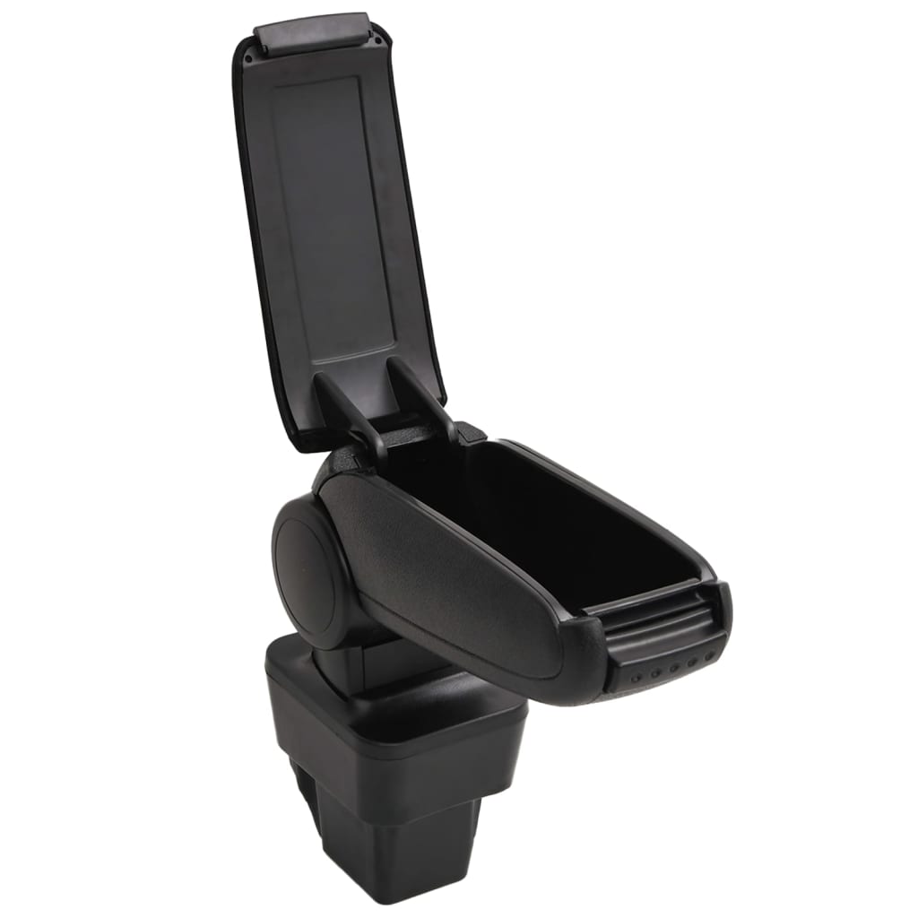 bilarmlæn til OPEL Astra H (2004-2010) sort 13x34x(33-46) cm ABS