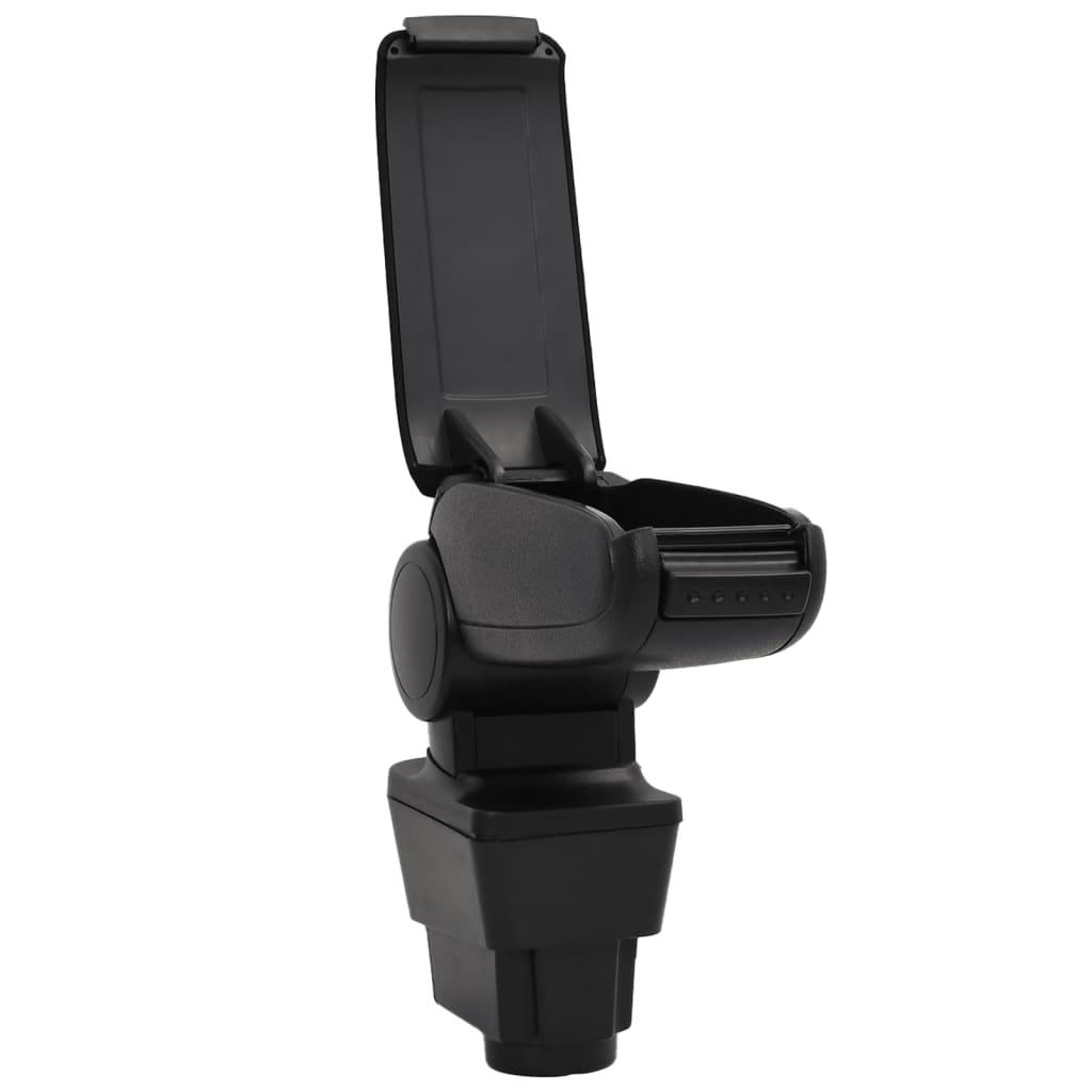 autoarmlæn Sort 11x35x(32-49) cm ABS