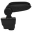 autoarmlæn Sort 11x35x(32-49) cm ABS