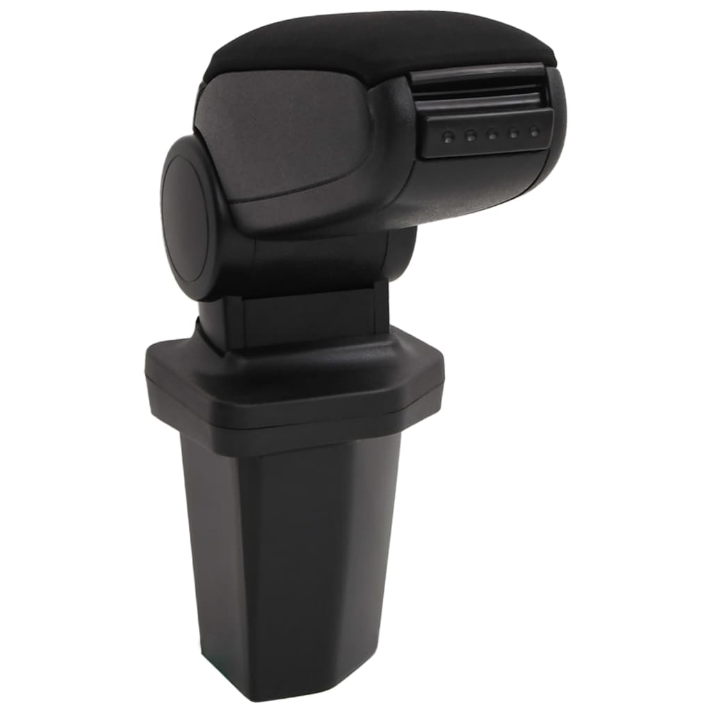 armlæn til bil til HYUNDAI I20 (2015-2019) sort 15x32x(40-52) cm ABS