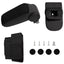 bilarmlæn til OPEL CORSA D (2007-2014) sort 12x37x(31-48) cm ABS