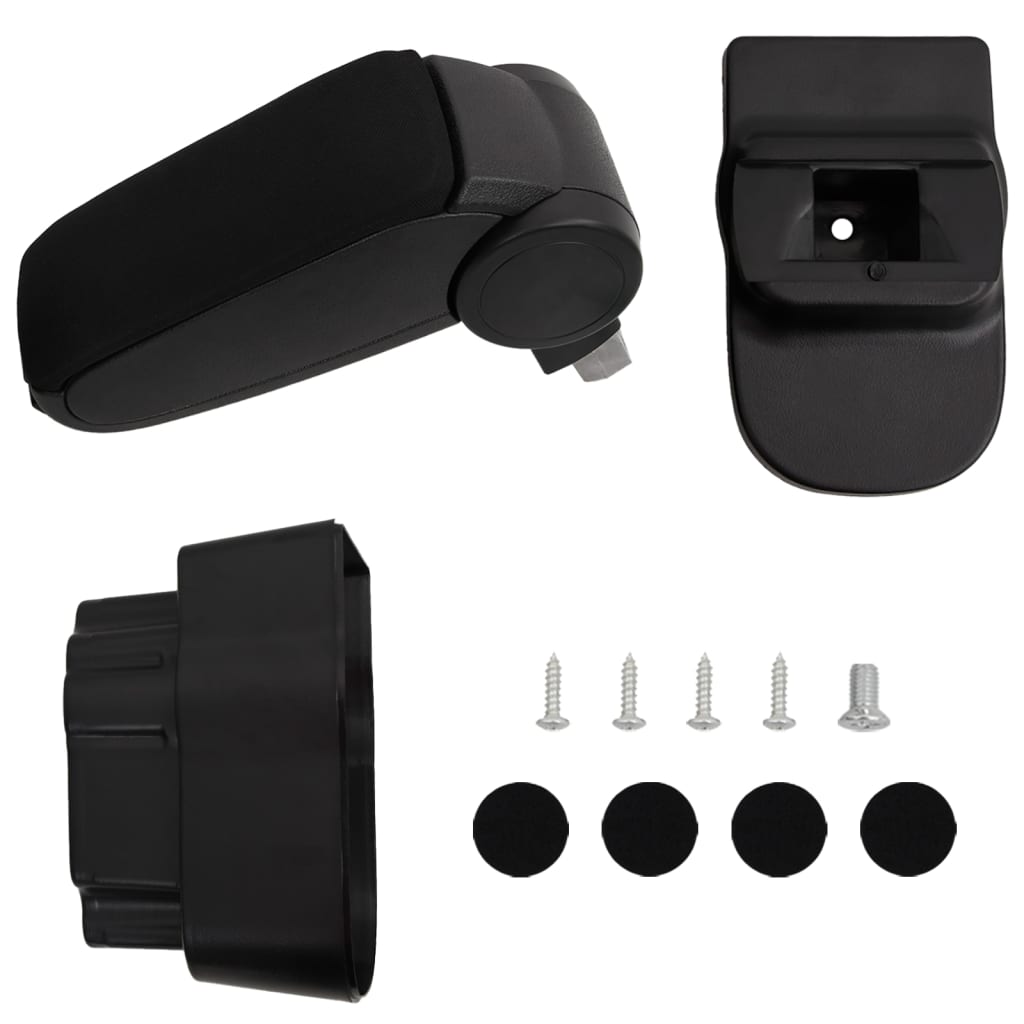 bilarmlæn til OPEL CORSA D (2007-2014) sort 12x37x(31-48) cm ABS