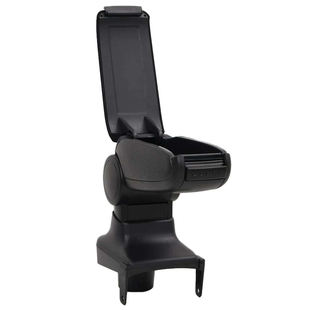 bilarmlæn til RENAULT CLIO LHD MK4 (2013) Sort 15x35x(30-47) cm ABS