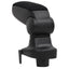 bilarmlæn til RENAULT CLIO LHD MK4 (2013) Sort 15x35x(30-47) cm ABS