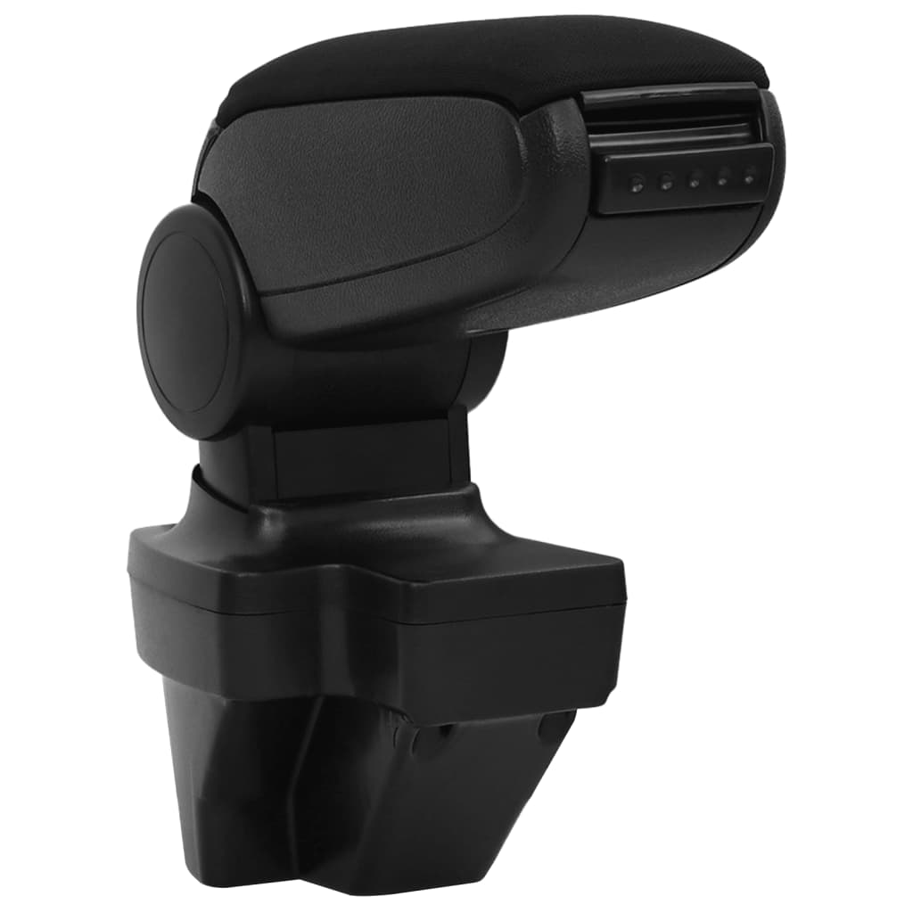 armlæn til bilen sort 15x35x(33-49,5) cm ABS