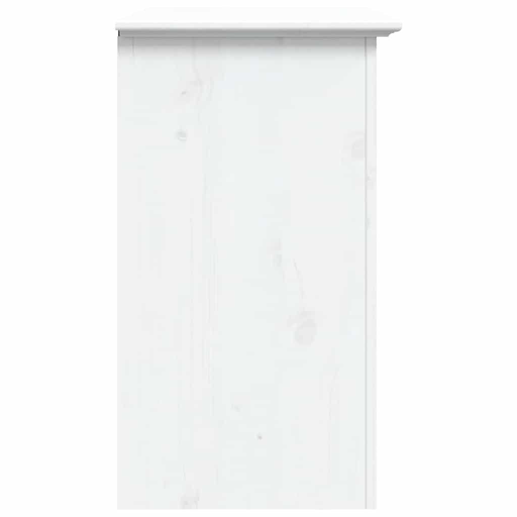 sengebord BODO 53x38,5x67 cm massivt fyrretræ hvid