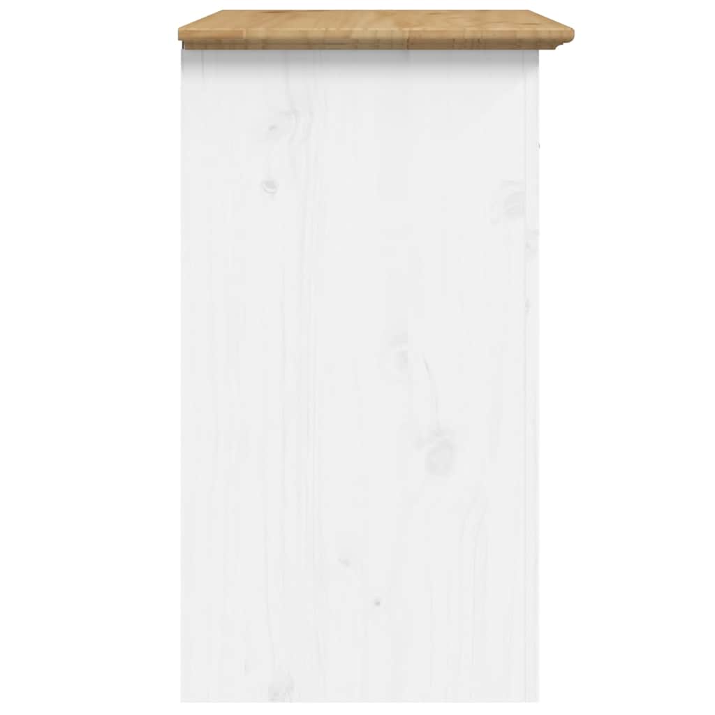 sengebord BODO 53x38,5x67 cm massivt fyrretræ brun