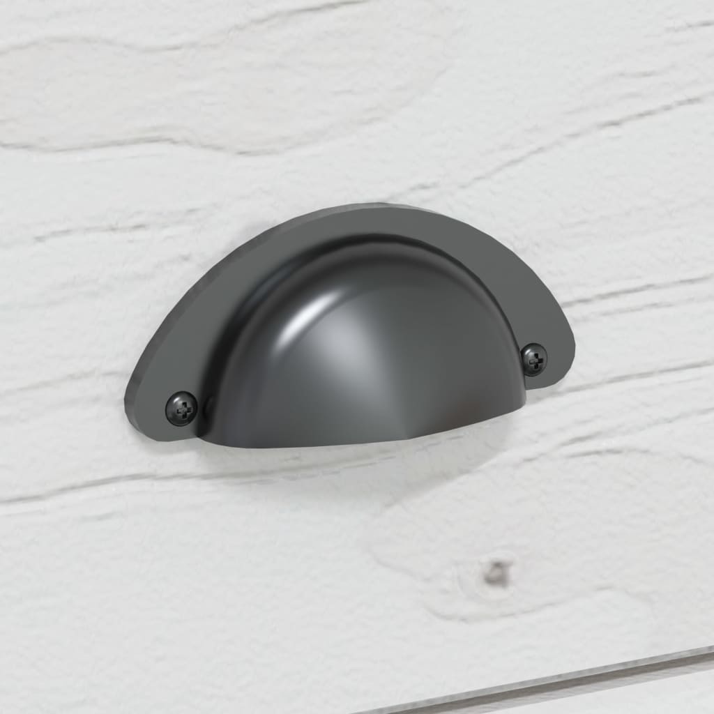 konsolbord BODO 91x35x74 cm massivt fyrretræ hvid