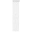 bogreol BODO 5 hylder 82x40x173 cm massivt fyrretræ hvid