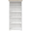 bogreol BODO 5 hylder 82x40x173 cm massivt fyrretræ brun