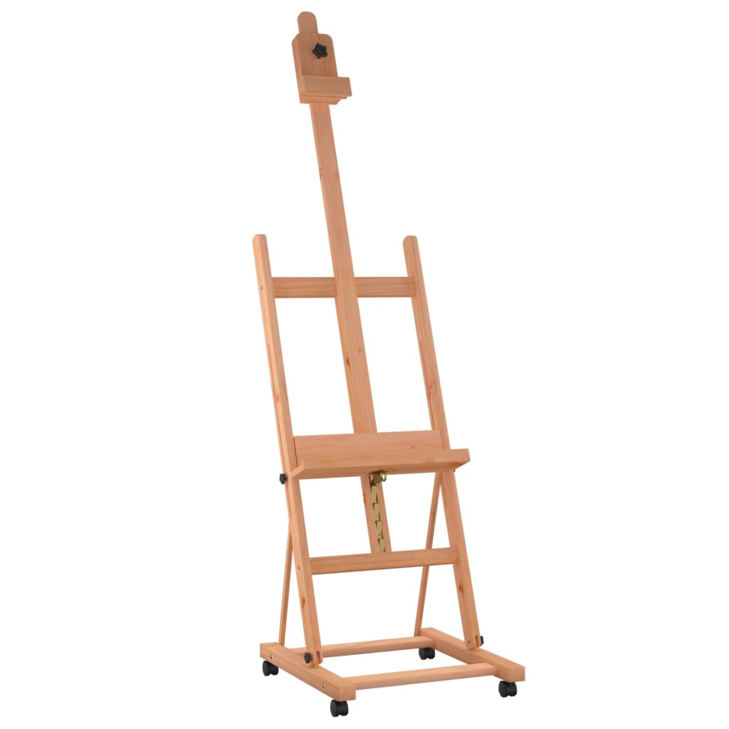 staffeli 55x53,5x178 cm massivt bøgetræ