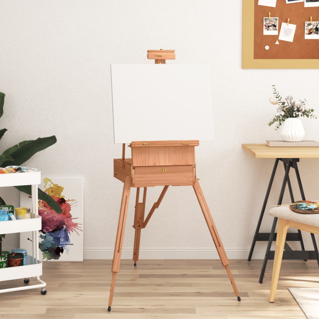 staffeli 81x121x173 cm massivt bøgetræ