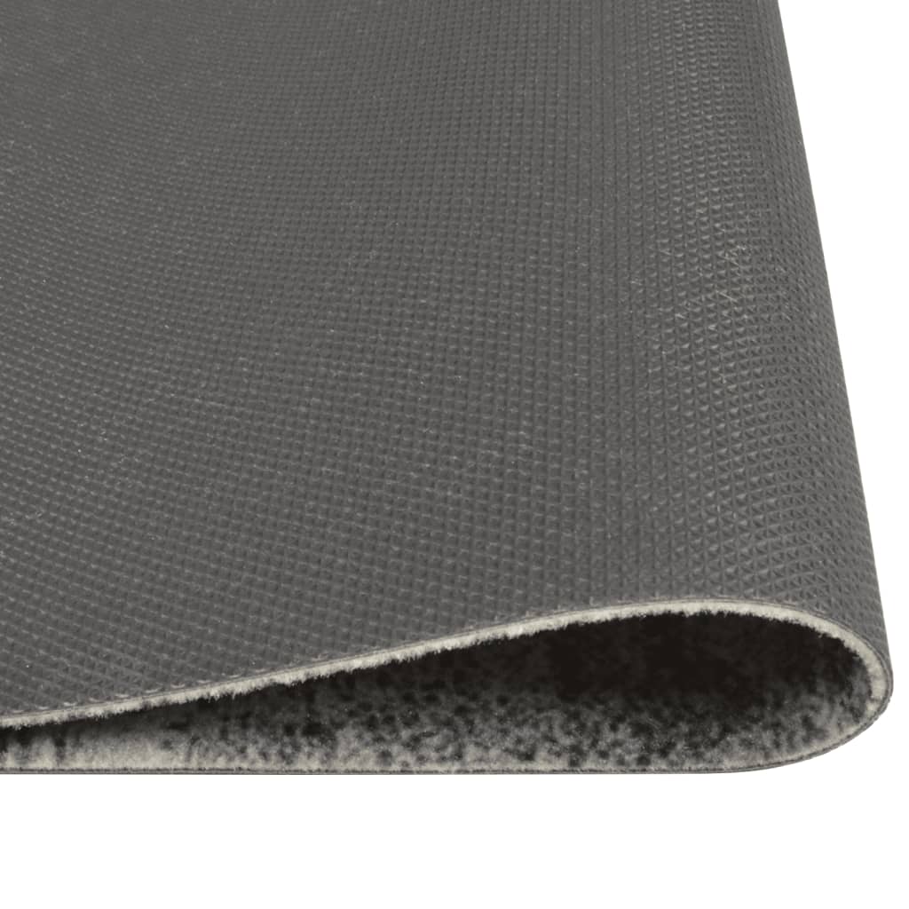 køkkentæppe 45x150 cm betondesign vaskbart velour