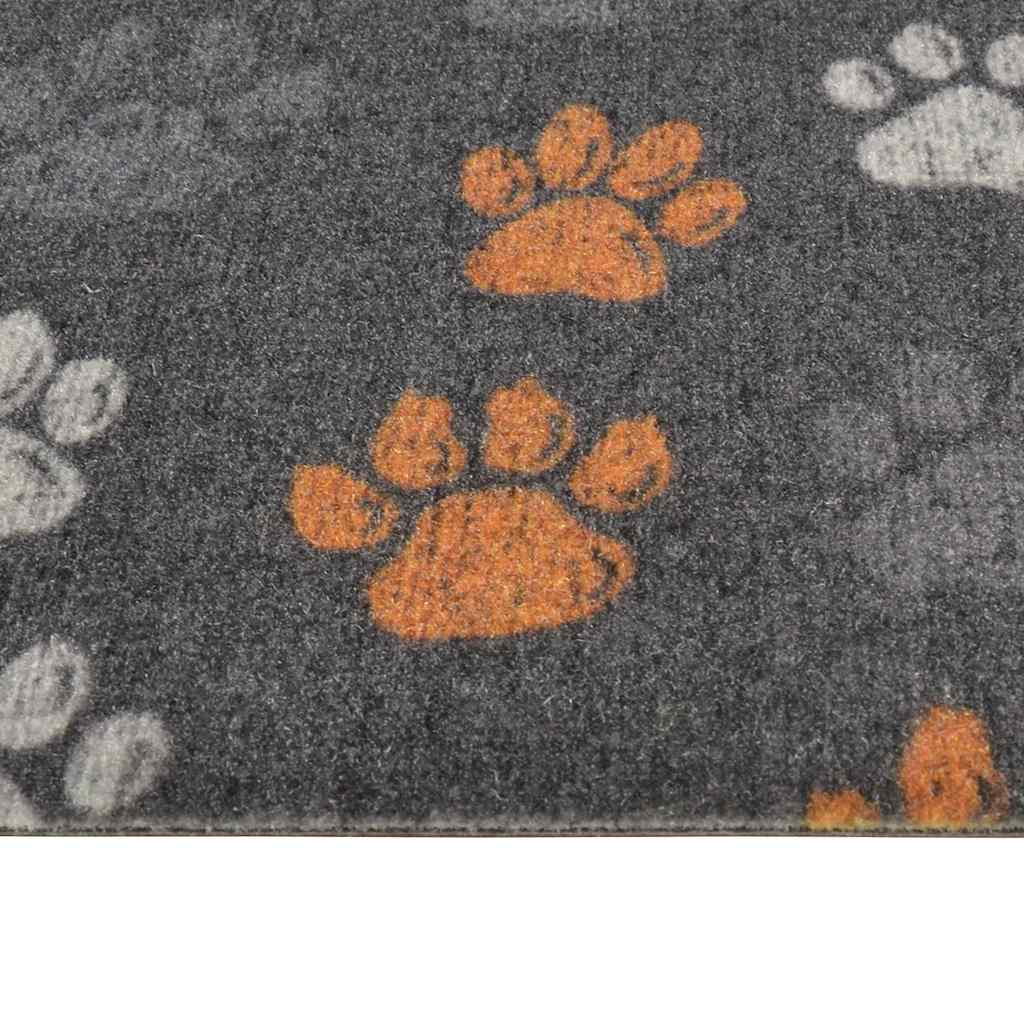 køkkentæppe 60x180 cm potedesign vaskbart velour
