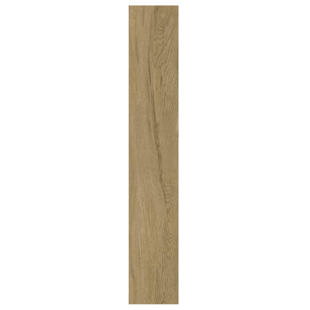 vægpaneler 4,12 m² trælook PVC brun