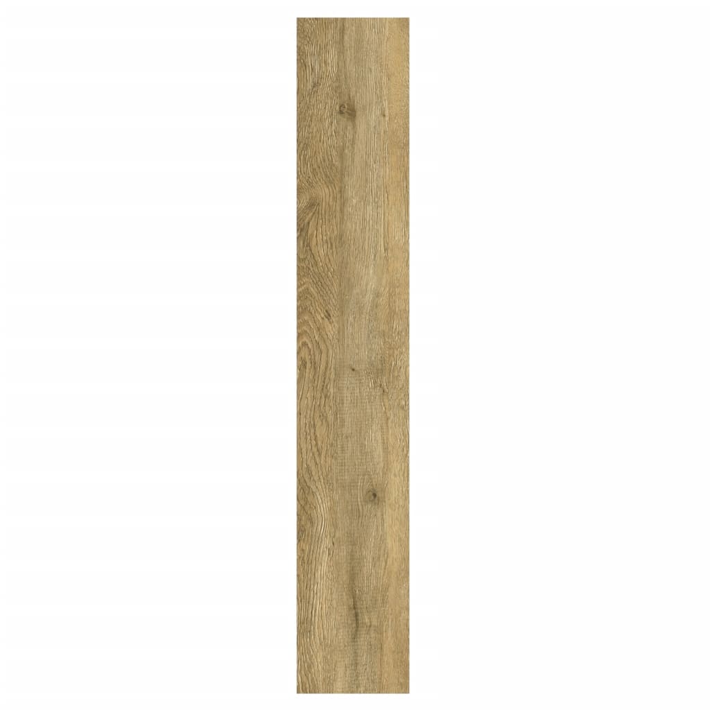 vægpaneler 4,12 m² trælook PVC brun
