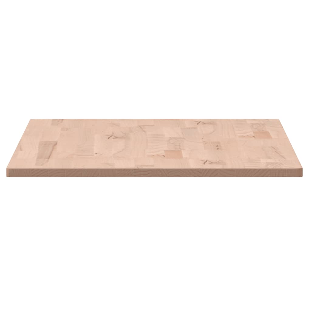bordplade til badeværelse 80x40x1,5 cm ubehandlet massiv bøg