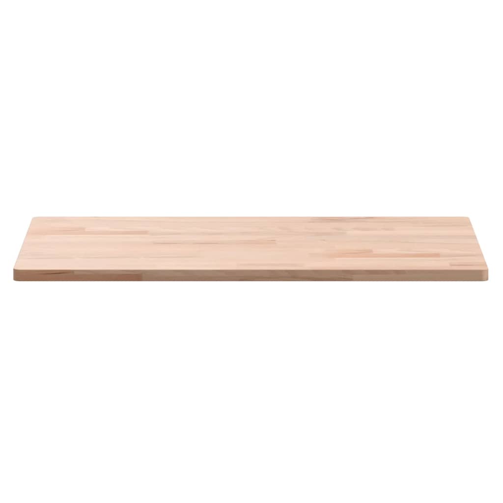 bordplade til badeværelse 60x40x1,5 cm massivt bøgetræ
