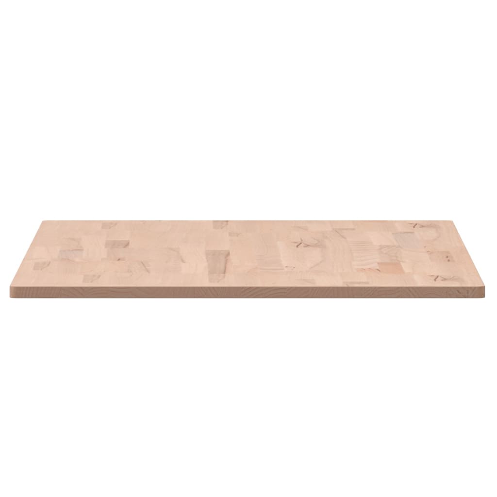 bordplade til badeværelse 100x60x1,5 cm massivt bøgetræ