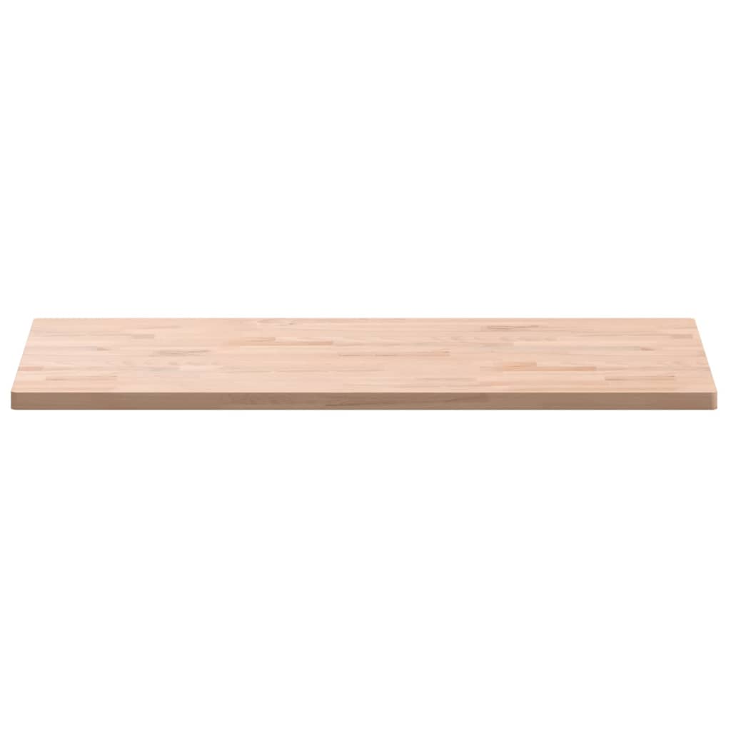 bordplade til badeværelse 100x50x2,5 cm massivt bøgetræ