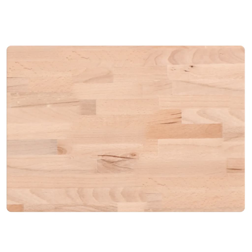 skærebræt 50x35x4 cm massivt bøgetræ