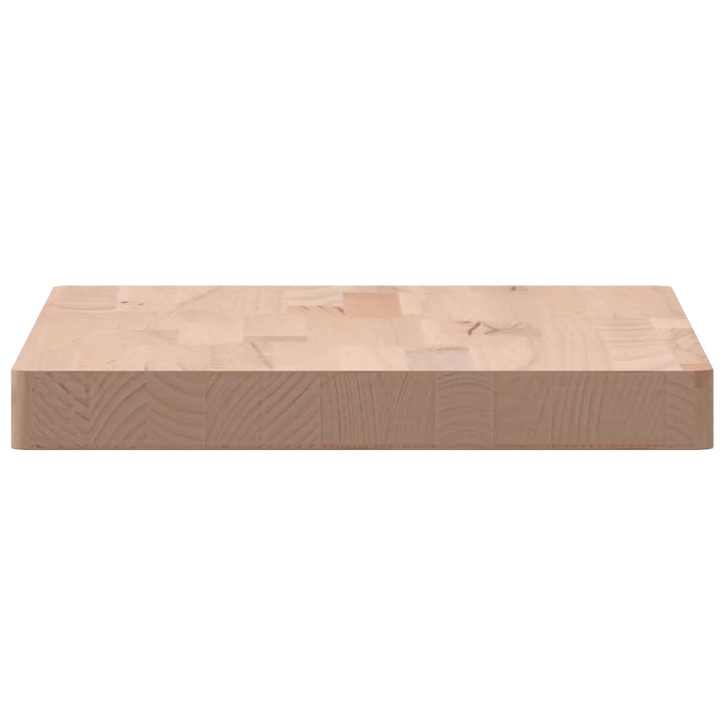 skærebræt 50x35x4 cm massivt bøgetræ