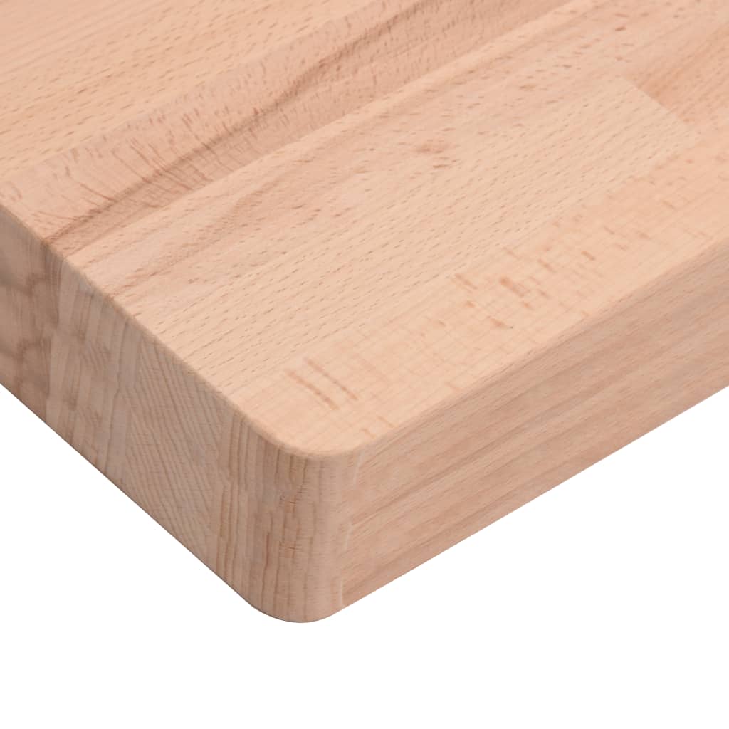 skærebræt 50x35x4 cm massivt bøgetræ