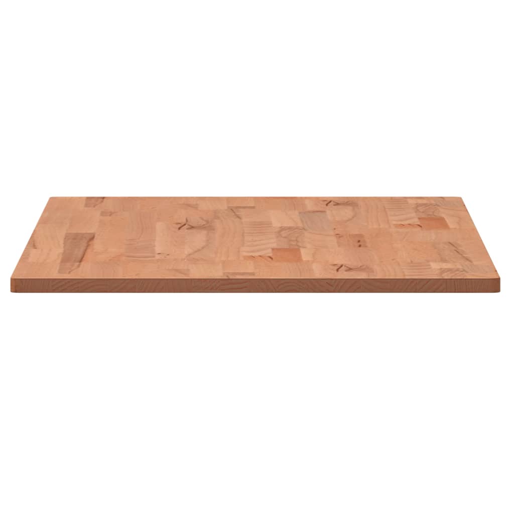bordplade til badeværelse 80x40x1,5 cm ubehandlet massiv bøg