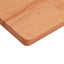 bordplade til badeværelse 80x40x1,5 cm ubehandlet massiv bøg