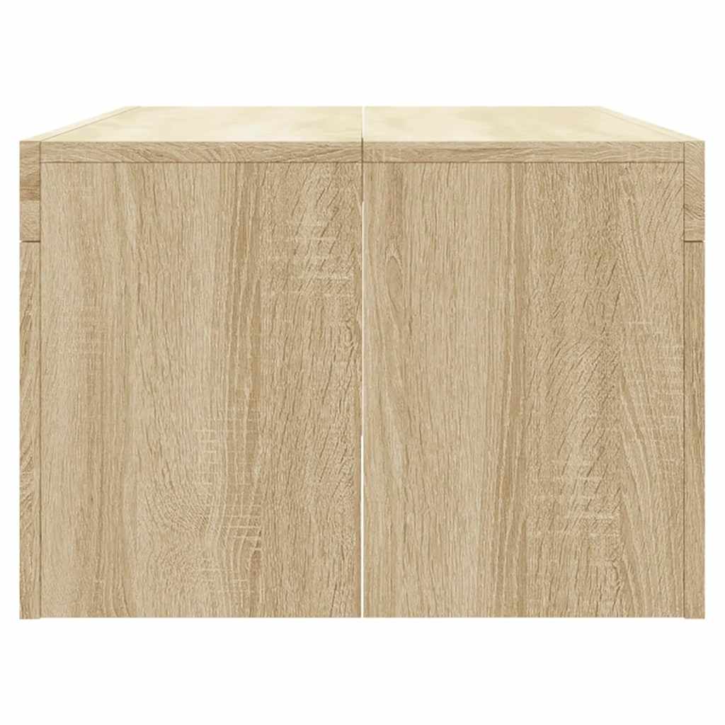 sofabord 102x50x36 cm konstrueret træ sonoma-eg