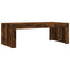 sofabord 102x50x36 cm konstrueret træ røget egetræsfarve